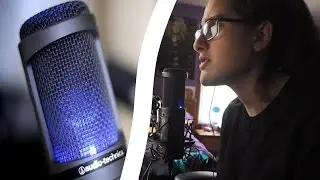 UNBOXING/MIC TEST (AUDIO TECHNICA AT2020 USB+)