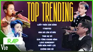 PLAYLIST tổng hợp những bản rap lọt top trending, gây bão tại Rap Việt 2024