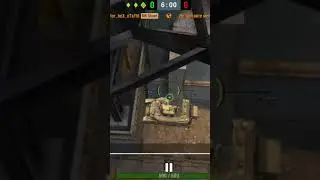 БАГ НА КАРТЕ ПРОМЗОНАТ  #tanks #tanksblitz #wotblitz #танки #shorts #short #баги #баг #промзона