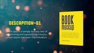 3D Book Promo Video with After Effects