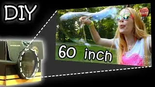 How To Make SmartPhone Projector With A Shoebox