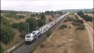Traslado coches ARCO, trenes de mercancías y viajeros en España y Portugal.