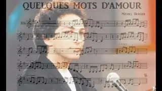 QUELQUES MOTS D'AMOUR - Accompaniment (Bb)