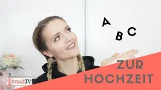 Hochzeits-ABC Ideen | Einladungskarten zur Hochzeit | braut.TV