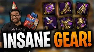 Forged GOD-TIER Lethal Gear! Re-Rolling for Quad Roll PERFECTION? | Raid Shadow Legends