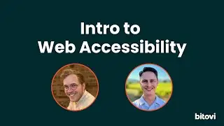 Introduction to Web Accessibility