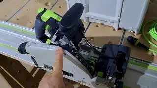 обзор погружной пилы Festool TSV 60 с подрезным диском