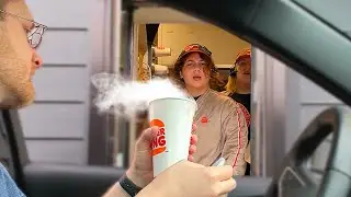 Dry Ice in the DriveThru