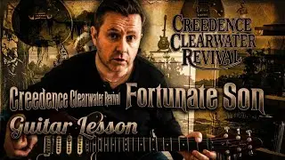 Fortunate Son - Creedence Clearwater Revival - Guitar Lesson (Guitar Tab)