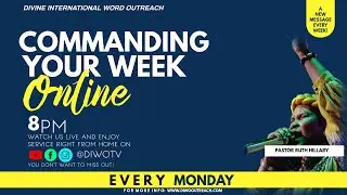COMMANDING YOUR WEEK- 14TH OCT. 2024