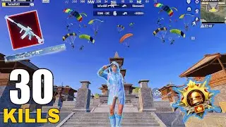 30 SOLO KILLS 😱 NEW BEST AGRESSIVE RUSH GAMEPLAY 🔥 PUBG MOBILE BGMI