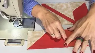 05 PASSOS para fazer o BLOCO FOLHA DE OUTONO | PATCHWORK FÁCIL