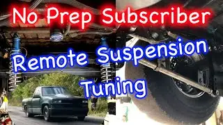 No Prep Remote Suspension Tuning - A Real Customer's Journey with me!