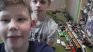 Самодельная станция для lego поездов