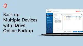 How to Back Up Multiple Devices to a Single IDrive Cloud Account | IDrive Online Backup