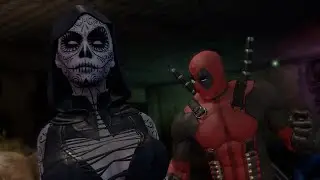 Deadpool dances with Death
