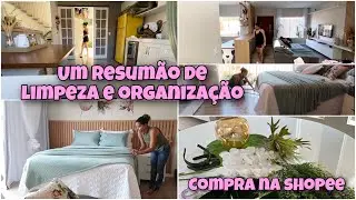 FAXINA NOS QUARTOS | LIMPEZA NA SALA | COMPRINHAS DE DECORAÇÃO