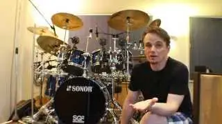 Gavin Harrison about Benny Greb's Crowd funding project