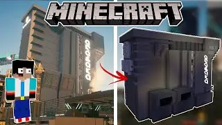 CONSTRUÍ A FÁBRICA DO CYBERPUNK 2077 no MINECRAFT #4
