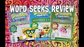 SpongeBob Word Seek Books Review!