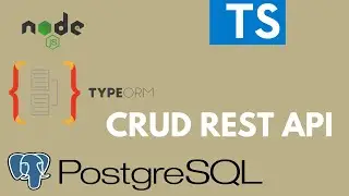 CRUD Rest api with Typeorm and Expressjs