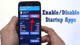 How to enable apps on android