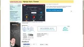Npmjs.com Dark Theme