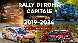 RALLY DI ROMA CAPITALE - 2019-2024  - Top moments, Max Attack, Show & Jumps [Supercars1989]