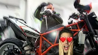 MODIFICHIAMO IL KTM 990 SMR!!! [EP. 1] @eMotoGarageLATINA