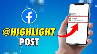How to @highlight Your Facebook Post