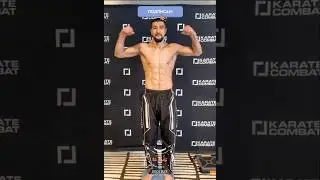 ⚡️Ильяс Хамзин сделал вес перед боем в Karate Combat 
