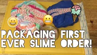 PACKAGING FIRST EVER SLIME ORDER!