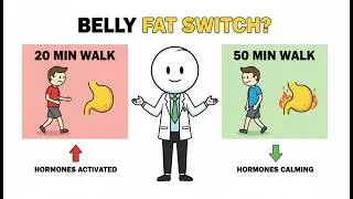 What Happens to Belly Fat When You Walk 20 vs 50 Minutes? (Science Explained)