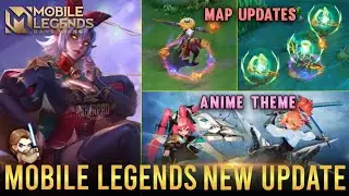 NEW ANIME SERIES SKINS FANNY & LAYLA | NEW MAP CHANGES | REVAMPED EUDORA & MORE