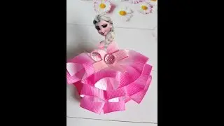 Fluffy dress for Elsa (Frozen) DIY