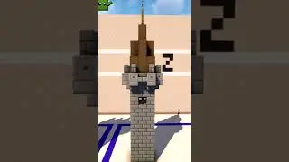 Minecraft Build Tips #2 - 3x3 Tower Detail 
