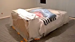 Our Bedroom is Wrapped in Plastic!