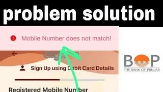 Mobile number does not match bop app