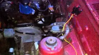 Mk1 Fiesta startup w/ new Weber carb, factory tune
