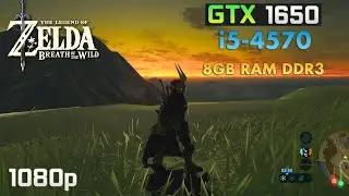 GTX 1650 + I5-4570 | The Legend of Zelda: Breath of the Wild | CEMU 1.26.2   | Full HD 1080p
