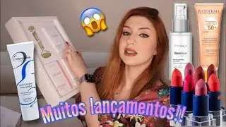 🥳🎉 RECEBIDOS DE SKINCARE: Embryolisse, Bioderma, Sallve, Bruna Tavares, Dermage e mais