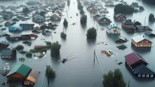 Россия тонет. Тюменьская область под водой. Уровень воды продолжает расти. События дня 21.04.2024
