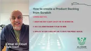 1 of 3 Create a Product Backlog using ChatGPT, Mural and Jira