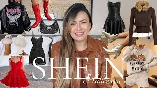 COMPRAS DA SHEIN - Looks Outono e Halloween 🍁🎃