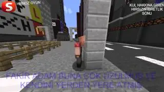 Minecraft Saman Yolu - Kul Hakkına Giren Hırsızın İbretlik Sonu