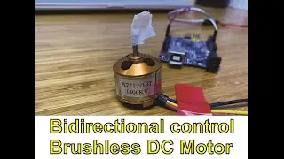 Bidirectional Arduino Control BLDC Motor