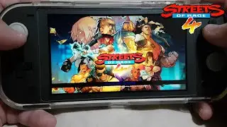 Streets of Rage 4 on Nintendo Switch Lite
