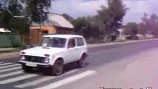 Поездка на маршрутке №17. Тобольск,  25.07.2005.