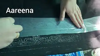 Badam design  // How to trace badam design  #ZariWorkByAareena