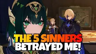 Dainsleif Meets Nefer & Talks About the Five Sinners  (Story Cutscene) - Genshin Impact Luna II